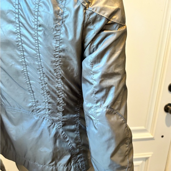 MACKAGE GREY LIGHWEIGHT MOTORCYCLE BIKER  bomber motorcycle jacket small - Picture 6 of 13